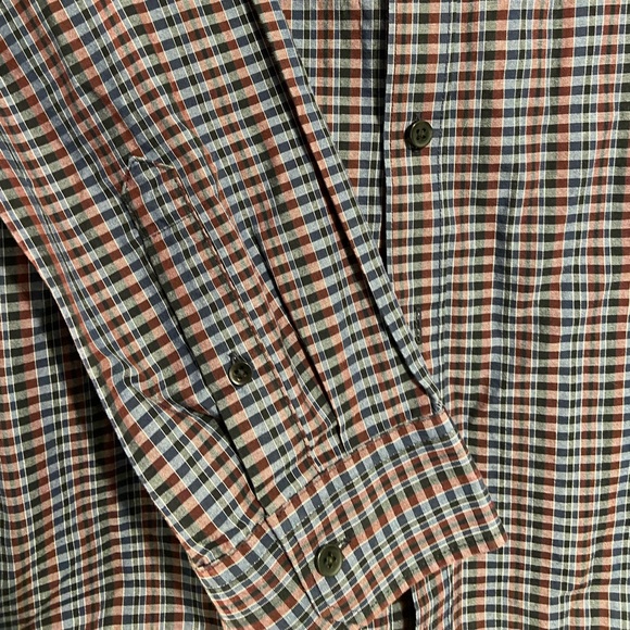 Van Heusen Mens Long Sleeved Dress Shirt Size XXL Neck 18-18 1/2 - Picture 5 of 11